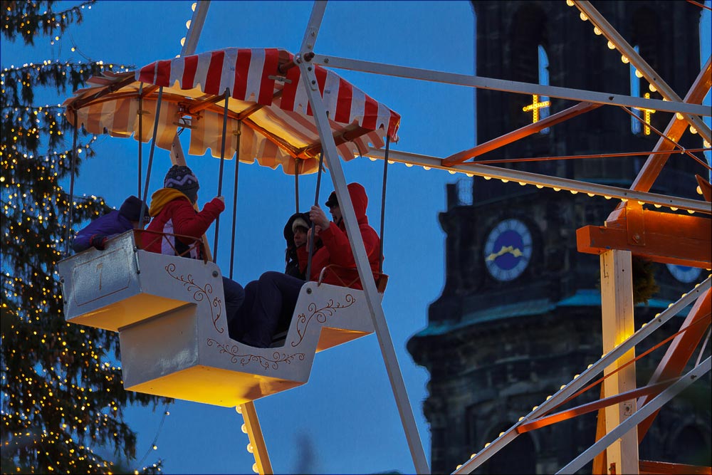 Рождественская ярмарка в Дрездене