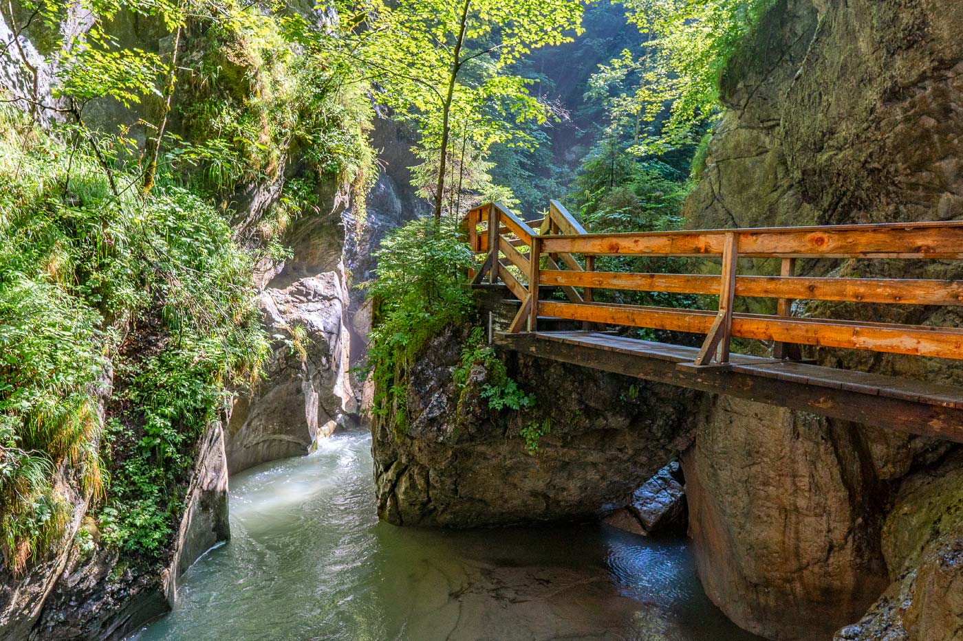 Ущелье Seisenbergklamm, долина Лофер, Австрия