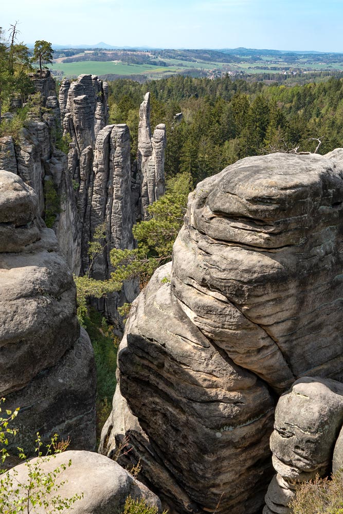 Праховские скалы в Чешском Рае