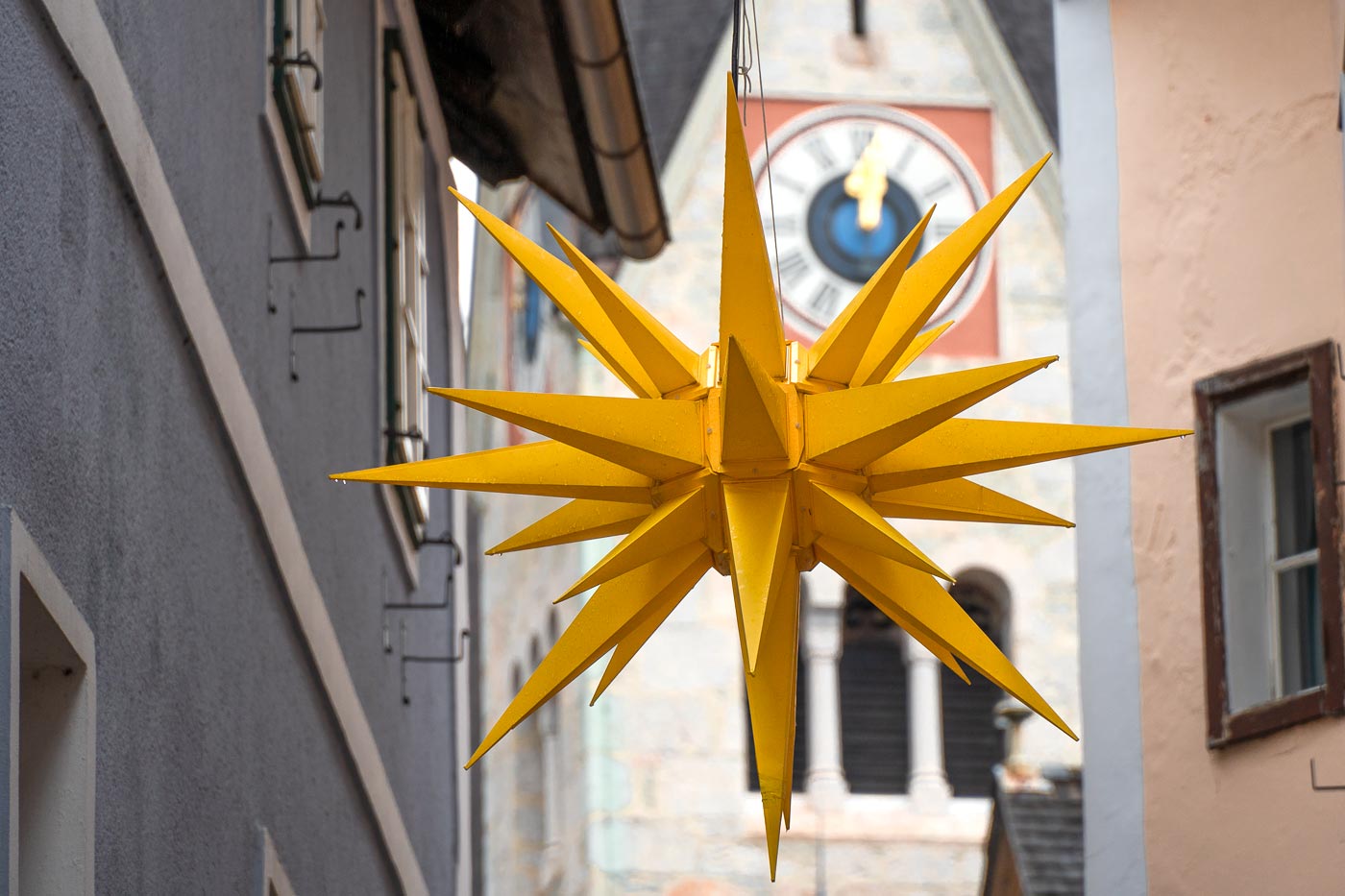 Гернхутская звезда в Гальштате, Австрия